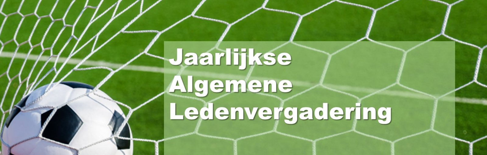 Jaarlijkse algemene ledenvergadering