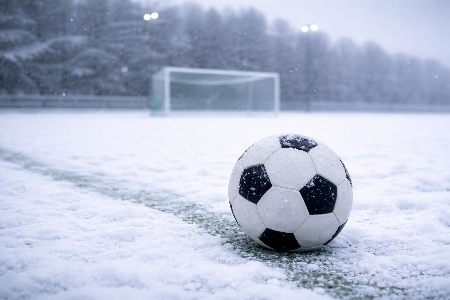 Geen trainingen deze week i.v.m. sneeuwval!